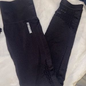 Black full length women’s gymshark leggings large